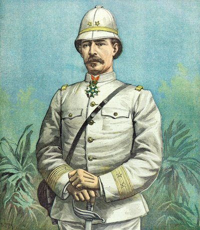 Porträt von General Alfred Dodds von Henri Meyer