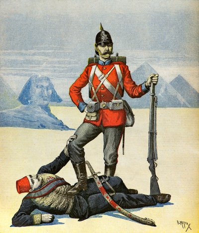 Satire auf die Engländer in Ägypten von Henri Meyer