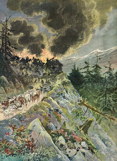 Das Dorf von Poney von Henri Meyer