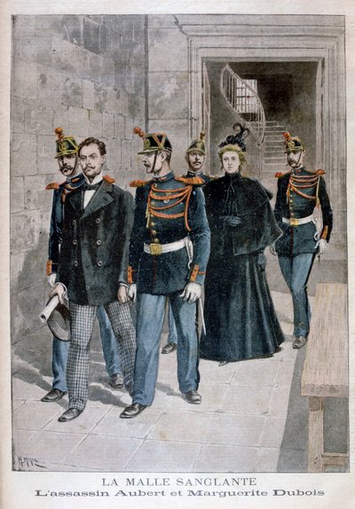Die Attentäter Albert und Marguerite Dubois, 1896 von Henri Meyer