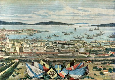 Blick auf den Hafen von Toulon von Henri Meyer