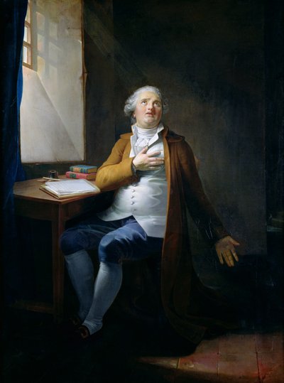 Louis XVI. (1754-93) im Tempel, ca. 1795 von Henri Pierre Danloux