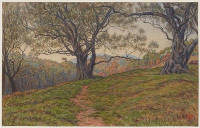 Olivenbaumstudie. Cagnes von Henri Rivière