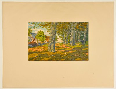 Der Buchenwald bei Kerzarden von Henri Rivière
