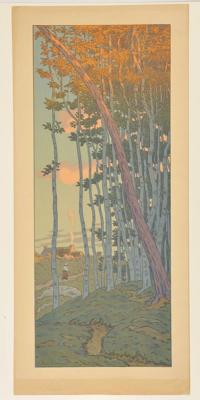 [Die letzten Strahlen] von Henri Rivière