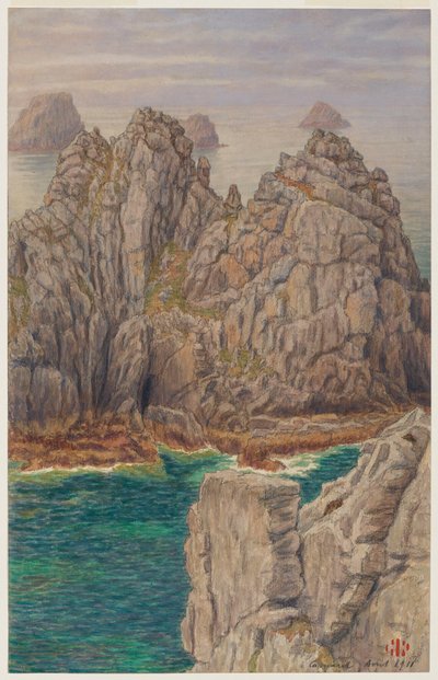 Die Erbsenhaufen. Camaret von Henri Rivière