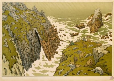 La Falaise von Henri Rivière