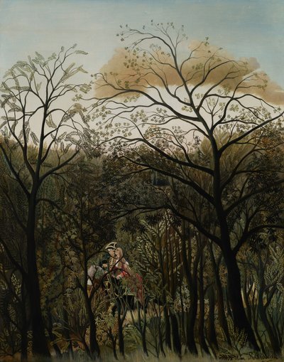 Treffen im Wald von Henri Rousseau