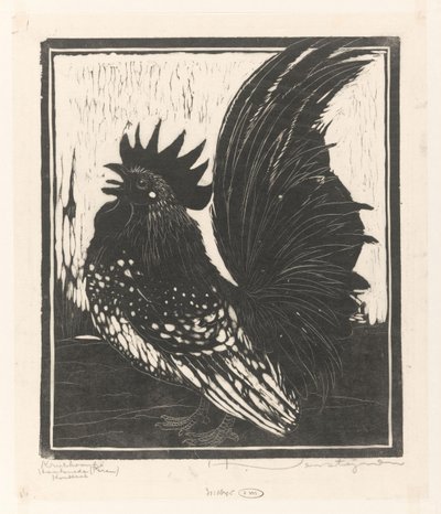 Krielhähnchen von Henri Verstijnen (signed by artist)
