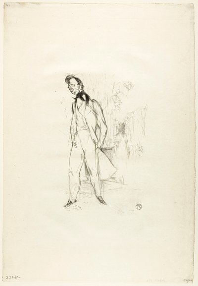 Adolphe oder Der traurige junge Mann von Henri de Toulouse-Lautrec