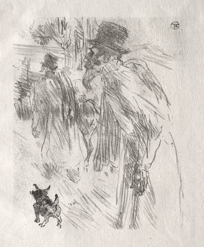 Am Fuß des Sinai: Die polnischen Juden, Karlsbad von Henri de Toulouse-Lautrec