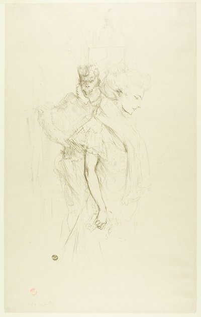 Blanche und Noire von Henri de Toulouse-Lautrec