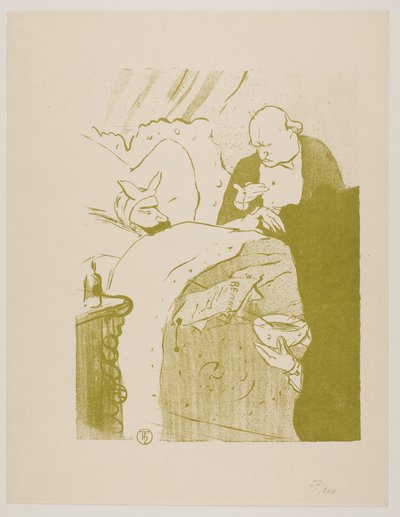 Carnot ist krank! von Henri de Toulouse-Lautrec