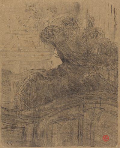 Cléo de Mérode von Henri de Toulouse-Lautrec