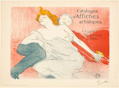 Ausschweifung (zweite Platte) von Henri de Toulouse-Lautrec