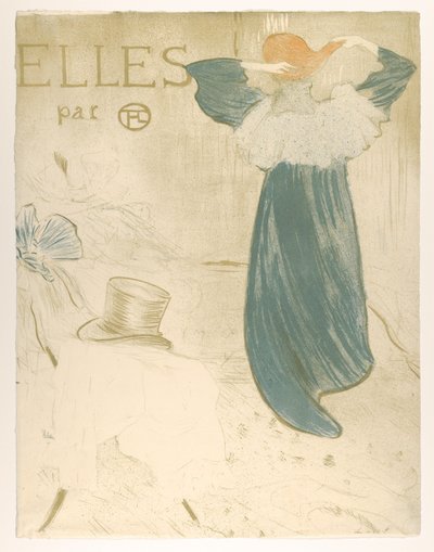 Elles (Portfolio-Cover) von Henri de Toulouse-Lautrec