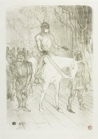 Eintritt des Brauers, in Chilpéric von Henri de Toulouse-Lautrec