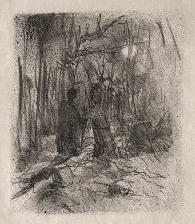 Der Friedhof von Busk von Henri de Toulouse-Lautrec
