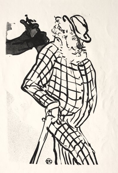 Das Café-Konzert: Amerikanischer Sänger von Henri de Toulouse-Lautrec
