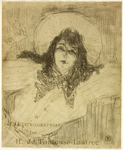 May Belfort, aus Treize Lithographies von Henri de Toulouse-Lautrec
