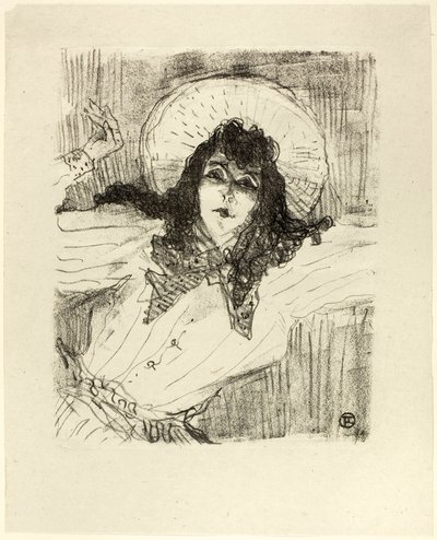 May Belfort, aus Treize Lithographies von Henri de Toulouse-Lautrec