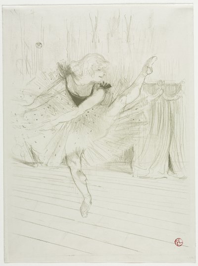 Miss Ida Heath, englische Tänzerin von Henri de Toulouse-Lautrec