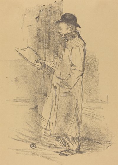 Programm für "Benefice Gemier" von Henri de Toulouse-Lautrec