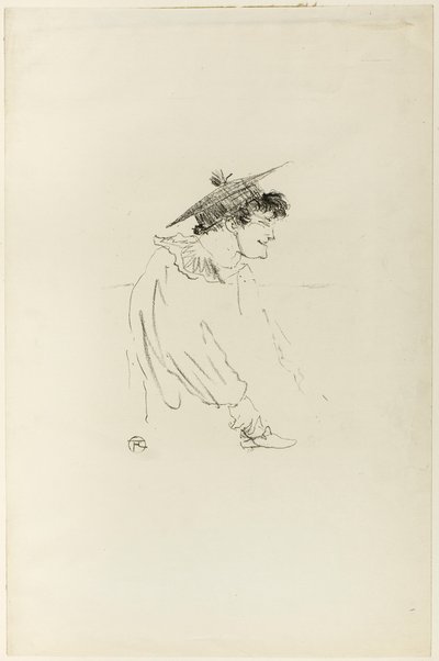 Kleines englisches Mädchen (Miss Dolly) von Henri de Toulouse-Lautrec