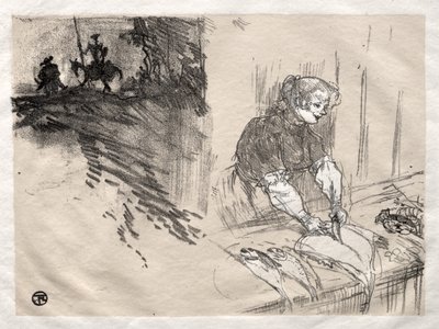 Die kurzen Freuden: Umschlag von Henri de Toulouse-Lautrec
