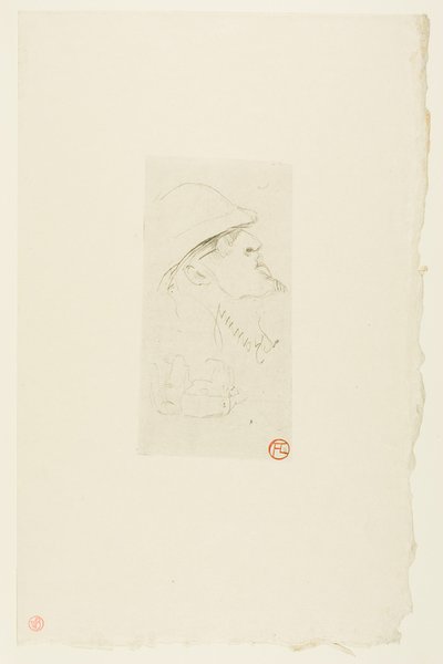 Der Entdecker von Henri de Toulouse-Lautrec