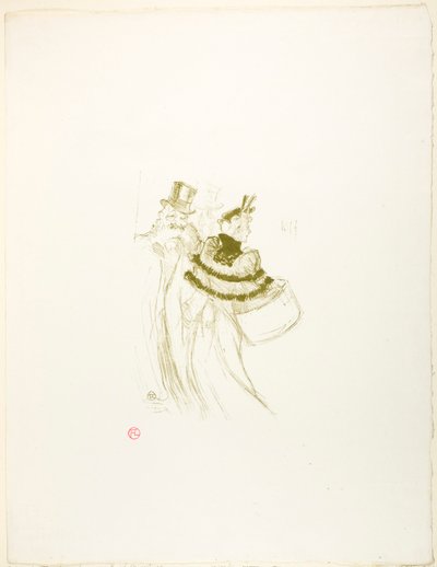 Die alten Herren von Henri de Toulouse-Lautrec