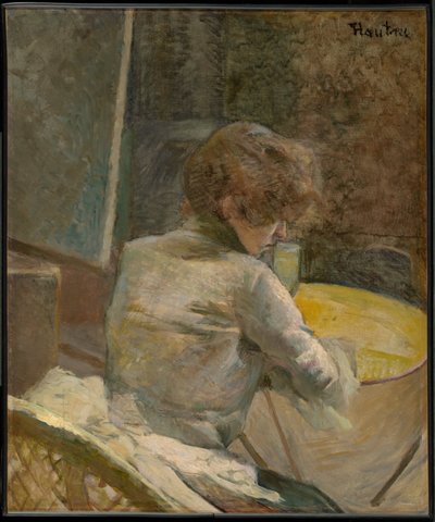 Warten von Henri de Toulouse-Lautrec