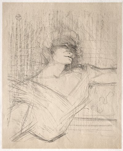 Yvette Guilbert: Dans la glu von Henri de Toulouse-Lautrec