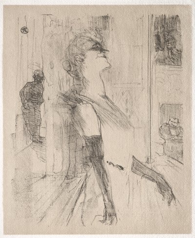 Yvette Guilbert: Auf der Bühne von Henri de Toulouse-Lautrec