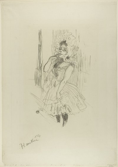 Anna Held, in Toutes ces Dames au Théâtre von Henri de Toulouse Lautrec