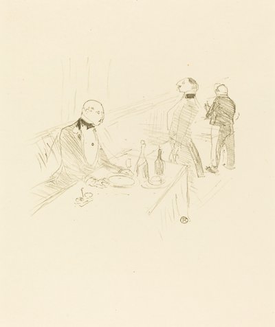 Im Haus des Goldes von Henri de Toulouse Lautrec