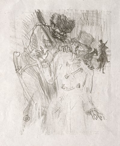Am Fuße des Sinai: Verhaftung von Schlomé Fuss von Henri de Toulouse Lautrec