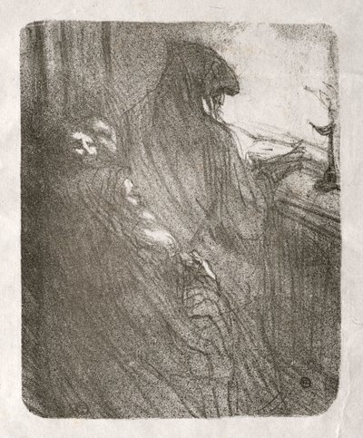 Am Fuß des Sinai: Das Gebet der polnischen Juden von Henri de Toulouse Lautrec