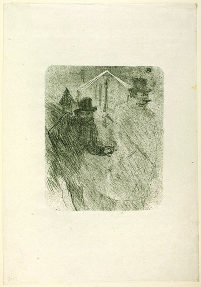Baron Moïse Betteln, aus Au Pied du Sinaï von Henri de Toulouse Lautrec
