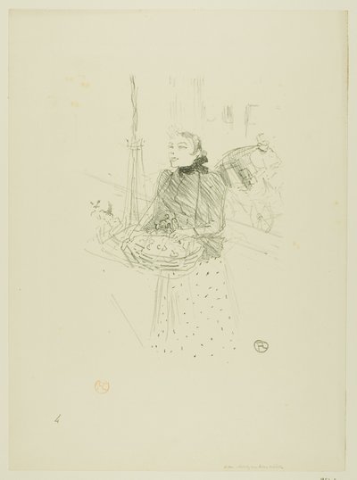 Kauf meine hübschen Veilchen, aus Mélodies de Désiré Dihau von Henri de Toulouse Lautrec
