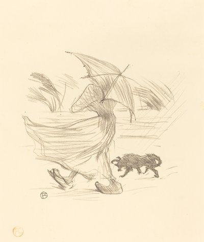 Was der Regen sagt, 1895 von Henri de Toulouse Lautrec