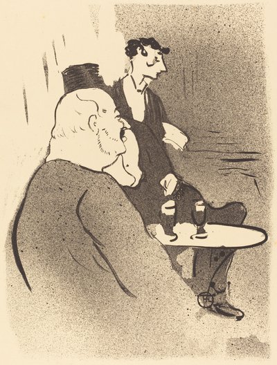Ducarre bei den Botschaftern von Henri de Toulouse Lautrec