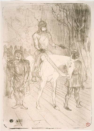 Eingang des Brauers, in Chilpéric von Henri de Toulouse Lautrec