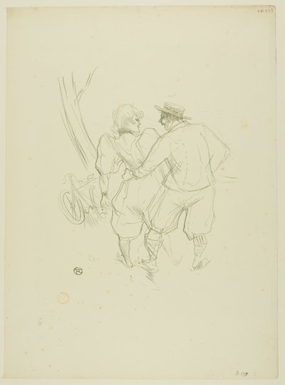 Floréal, aus Mélodies de Désiré Dihau von Henri de Toulouse Lautrec