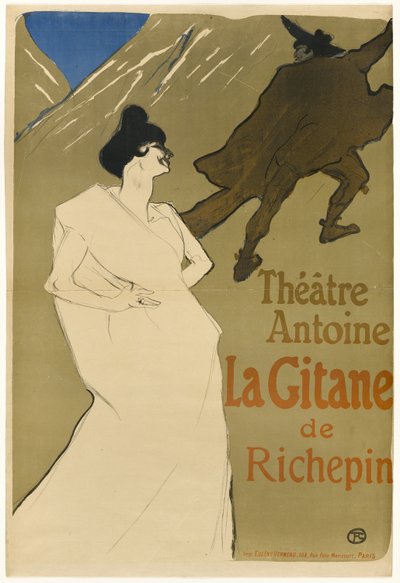 Die Zigeunerin von Henri de Toulouse Lautrec