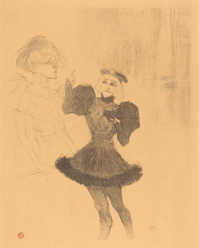 Lender und Lavalliere in Le fils de l