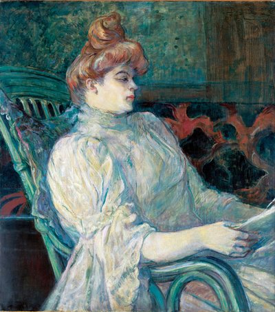 Madame Marthe X. in Bordeaux von Henri de Toulouse Lautrec
