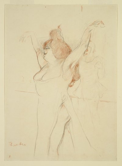Mademoiselle Cocyle als Helena von Troja in La Belle Helene von Henri de Toulouse Lautrec