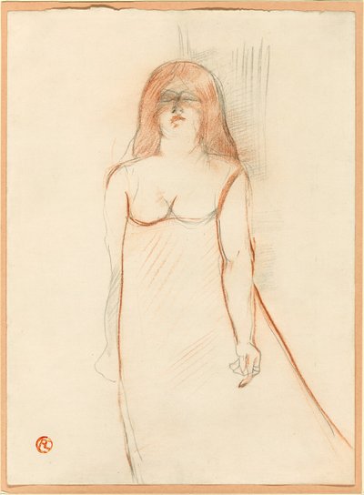 Mademoiselle Cocyte von Henri de Toulouse Lautrec