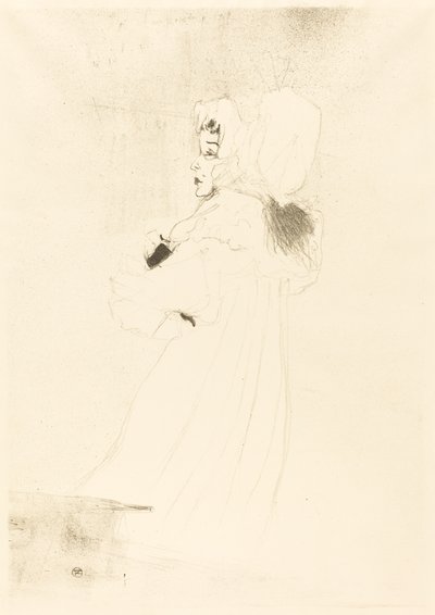 Miss May Belfort, große Platte von Henri de Toulouse Lautrec